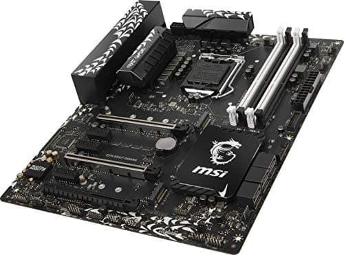 MSI Performance GAMING Intel 8th Gen LGA 1151 M.2 DVI HDMI USB 3.1 Gigabit LAN SLI CFX ATX Motherboard (Z370 KRAIT GAMING)