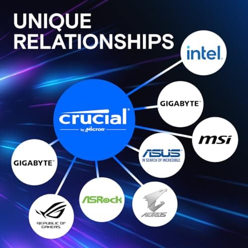 Crucial Pro 32GB DDR5 RAM Kit (2x16GB), 5600MHz (or 5200MHz or 4800MHz) Desktop Memory UDIMM 288-pin, Compatible with 13th Gen Intel Core and AMD Ryzen 7000 - CP2K16G56C46U5