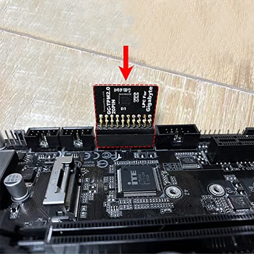 TPM2.0 Module LPC 20Pin Module with Infineon SLB9665 for Gigabyte Motherboard Compatible with GC-TPM2.0