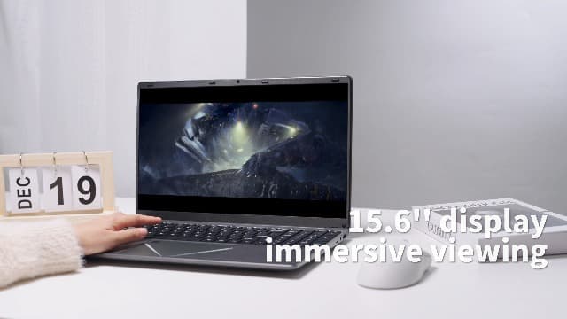 15.6" Laptop PC- Quad-Core N95 Processor (Up to 3.4GHz) Laptop Computer 16GB DDR4 512GB SSD, Students Business Laptop Support Touch ID,WiFi, BT4.2, HDMI, USB 3.0