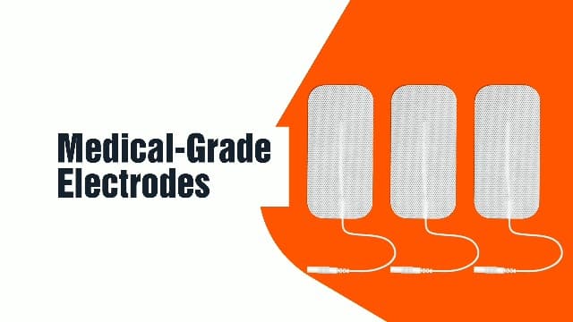 TENS Unit Pads 2"X2" 48 Pcs Replacement Pads Electrode Patches for Electrotherapy
