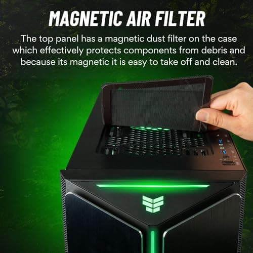 Mantis V2 Gaming Desktop PC (NVD GeForce RTX 5060 TI, Intel 24-Core Ultra 9 285K Processor, 32GB DDR5 RAM, 2TB NVMe SSD, WaterCooled, WiFi 6E + BT, Windows 11 Pro) PreBuilt RGB Gamer Computer