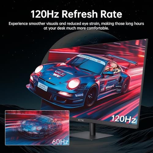 32 Inch 2K Computer Monitor, IPS 1440p Monitor with Ultra-Thin Bezels, HDR10, Freesync/G-sync, HDMI/DP Ports, Tilt Adjustable, Eyecare, Ideal for Business, Office, and Casual Gaming