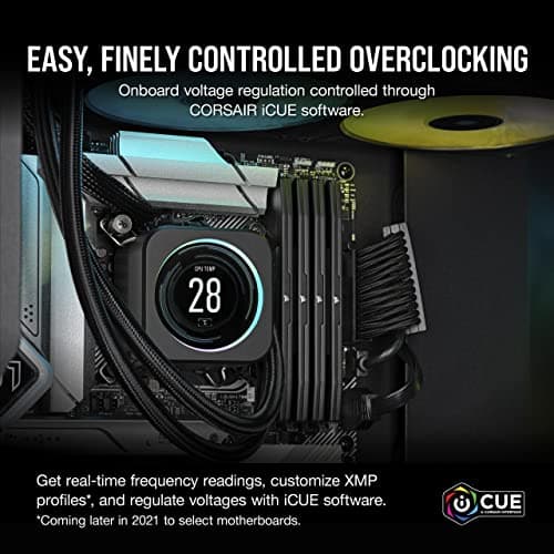 Corsair Vengeance DDR5 RAM 32GB (2x16GB) 6000MHz CL30-36-36-76 1.40V Intel XMP Desktop Computer Memory - Black (CMK32GX5M2B6000C30)