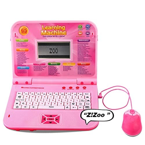LESHITIAN Kids Laptop, 65 Learning Modes, Educational Learning Computers for Kids Ages 3+