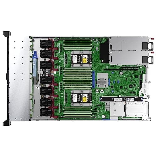 HPE ProLiant DL360 Gen10 1U Rack Server Bundle with Dual Xeon 6130 2.10 GHz, 256GB DDR4 Memory, 7.68TB Enterprise SSD Storage, RAID, Dual Power, iLO, Rail Kit