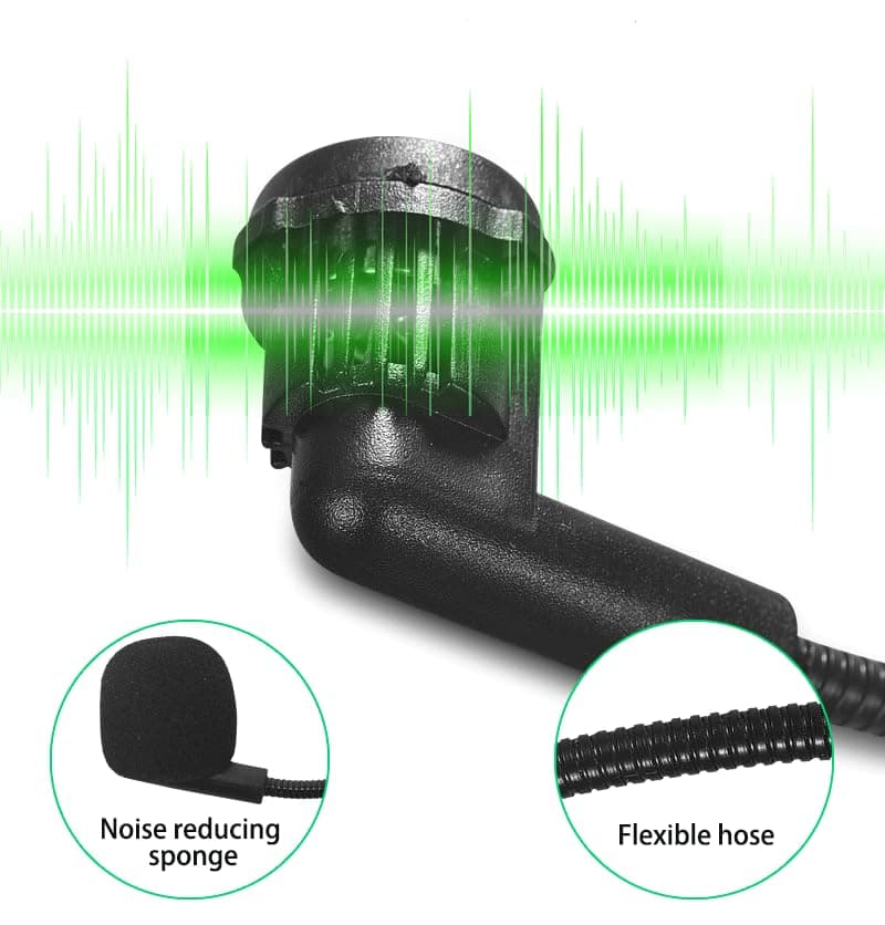 Wireless Saxophone Microphone System, Clip on Instrument Microphone Suitable for Saxophones and Speakers, Multi-Purpose Microphone, Wireless Receiver and Transmitter, 180 Foot Range