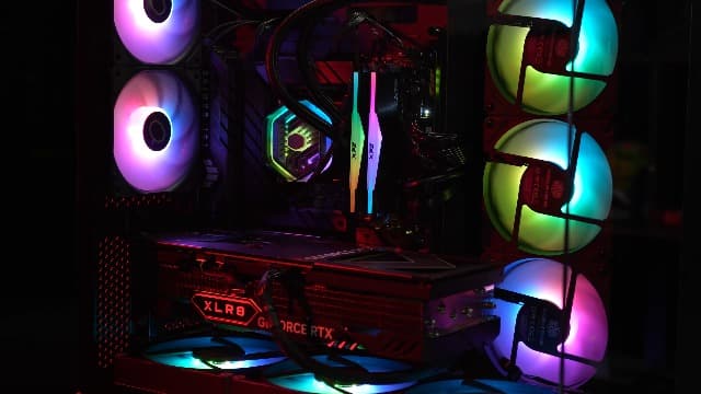 Skytech O11V Gaming PC Desktop, Intel i7 14700K 3.4 GHz (5.5GHz Turbo Boost), NVIDIA RTX 4080 Super 16GB GDDR6X, 2TB Gen4 SSD, 32GB DDR5 RAM 5600 RGB, 1000W Gold ATX 3.0 PSU, 360mm ARGB AIO, Wi-Fi