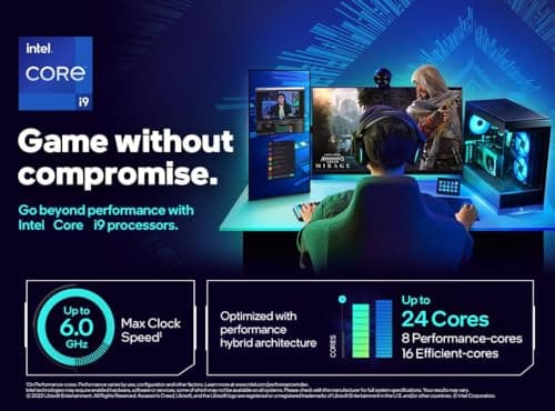 MICRO CENTER CPU Motherboard Combo - Intel i9-14900K 14th Gen 24-Cores LGA 1700 Desktop Processor with ASUS Z790 Gaming WIFI7 Motherboard