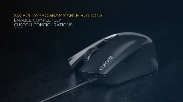 Corsair Harpoon PRO - RGB Gaming Mouse - Lightweight Design - 12,000 DPI Optical Sensor, Wired Pro