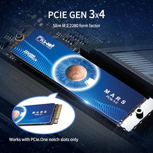 FX550 NVMe SSD 512GB M.2 SSD PCIe 3.0×4, Read Up to 3,200 MB/s, M2 2280 Internal Soild State Drive, Compatible with Desktop, Laptop and Mini PC, QLC NAND Flash