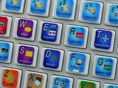 New AUTODESK Composite Keyboard Sticker for Desktop, Laptop and Notebook