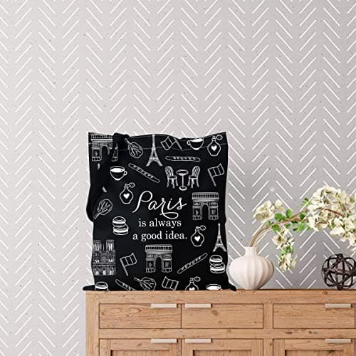 Paris City Skyline Zipper Pouch Makeup Bag - Paris tote