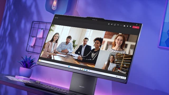 Lenovo ThinkCentre Neo 50a Gen 5 Business All-in-One PC, 27" FHD, Intel Core i7-13620H (Beats Intel i9-12900), 32GB DDR5, 1TB NVMe, Wi-Fi 6 + BT, RJ-45, Webcam, Wired KB & Mouse, Win 11 Pro - Black