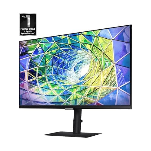 Samsung 27” S80UA 4K UHD IPS HDR10 High Resolution Monitor, USB-C, Eye Saver Mode, Eco Saving Plus, LS27A804UJNXGO, 2025, 3 Year Warranty