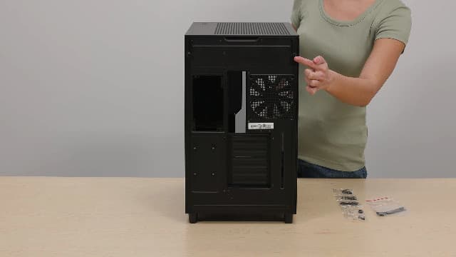 NZXT H9 Flow Dual-Chamber ATX Mid-Tower PC Gaming Case – High-Airflow Perforated Top Panel – Tempered Glass Front & Side Panels – 360mm Radiator Support – Cable Management – Black