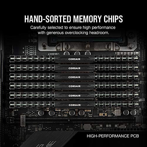 CORSAIR VENGEANCE LPX DDR4 RAM 32GB (2x16GB) 3200MHz CL16-20-20-38 1.35V Intel AMD Desktop Computer Memory - Black (CMK32GX4M2E3200C16)