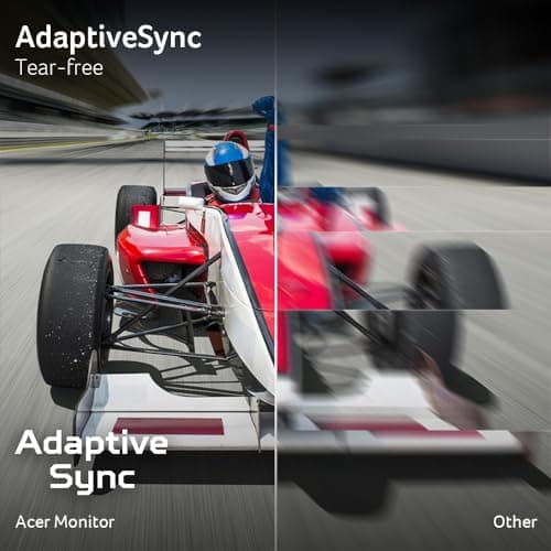 acer SB240Y G0bi 23.8" IPS Full HD Ultra-Slim Edge-to-Edge Gaming Office Monitor | Adaptive-Sync Support (FreeSync Compatible) | Up to 120Hz Refresh | 1ms (VRB) | Tilt | HDMI & VGA Ports | Black