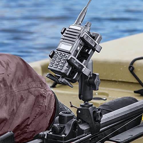 RAM Mounts Finger-Grip GPS and Radio Holder RAM-HOL-UN4U Compatible with RAM B 1" and C 1.5" Components