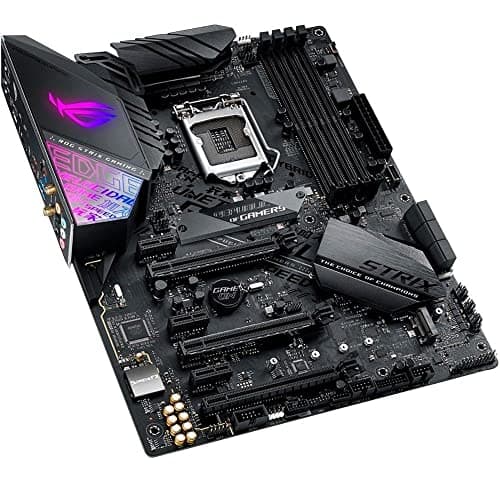 ASUS ROG Strix Z390-E Gaming Motherboard LGA1151 (Intel 8th 9th Gen) ATX DDR4 DP HDMI M.2 USB 3.1 Gen2 802.11AC Wi-Fi