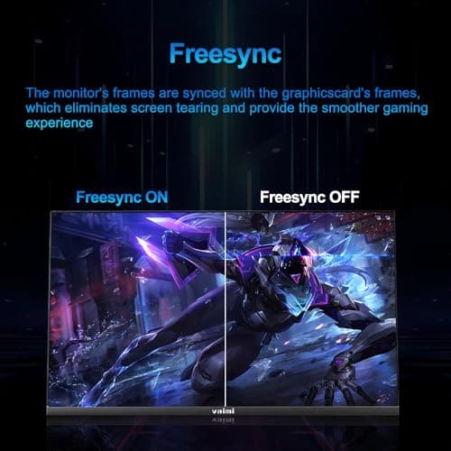 Gaming Monitor 27 inch 180Hz 1ms PC Gaming Computer Monitor -FHD 1080P, FreeSync, 1 x HDMI 2.1, 1 x Display Port 1.4, 1 x USB, IPS, Blacklevel Adjust, VESA Compatible,Black