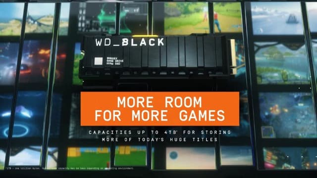 WD_BLACK 2TB SN850X NVMe Internal Gaming SSD Solid State Drive with Heatsink - Works with Playstation 5, Gen4 PCIe, M.2 2280, Up to 7,300 MB/s - WDS200T2XHE