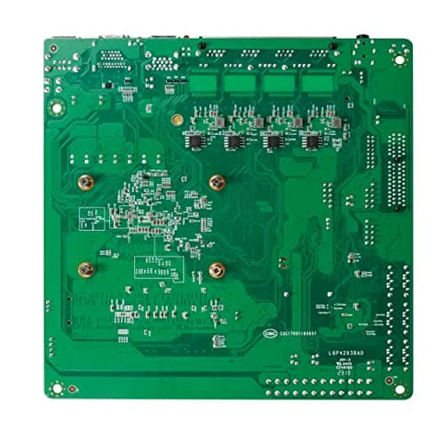 NAS Motherboard N5105,4 Port i226/ i225 2.5GbE LAN,M.2 NVMe, 6*SATA3.0,2*DDR4, 1*PCIe4.0, Mini ITX Soft Router VPN Openwrt Barebone Micro Appliance DIY