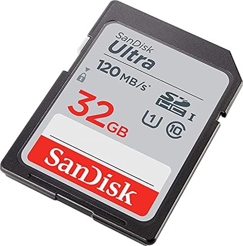 SanDisk 32GB Ultra SD Memory Card (4 Pack) SDHC UHS-I Card 120 MB/s Class 10 (SDSDUN4-032G-GN6IN) Bundle with (1) Everything But Stromboli Micro Fiber Cloth