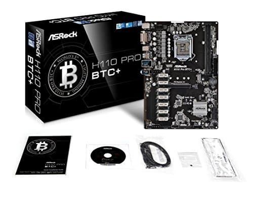 ASRock H110 Pro BTC+ 13GPU Mining Motherboard Cryptocurrency