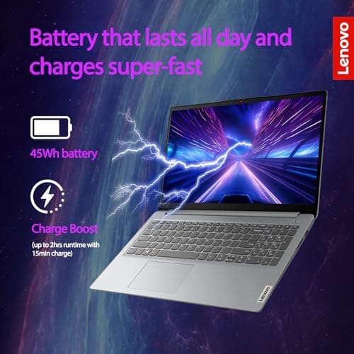 Lenovo Essential Laptop | Ideapad 1i | 20GB RAM | 15.6" FHD Display | 1TB PCIe+128GB eMMc Storage | 1 Yr Office 365 + Lenovo ADP | Intel Dual-Cores Processor | HDMI | Wi-Fi 6 | Win 11 Home | Gray