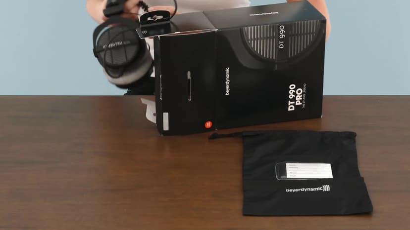 beyerdynamic DT 990 Pro 250 ohm Over-Ear Studio Headphones For Mixing, Mastering, and Editing