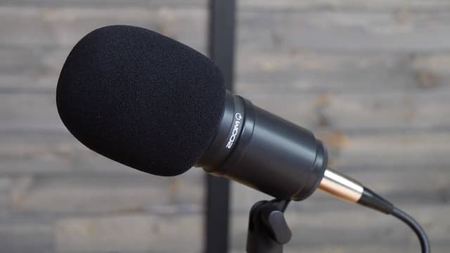 Zoom ZDM-1 Podcast Mic Pack, Podcast Dynamic Microphone, ZHP-1 Headphones, TPS-4 Tripod, Windscreen, 2-Meter XLR Cable, for Recording & Streaming Podcasts