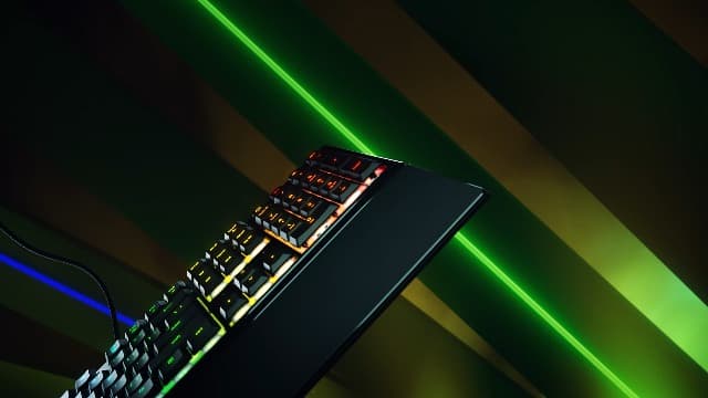 Razer Ornata V3 Gaming Keyboard: Low Profile Keys - Mecha Membrane Switches - UV Coated Keycaps - Backlit Media Keys - 10 Zone RGB Lighting - Spill Resistant - Magnetic Wrist Wrest - Snap Tap