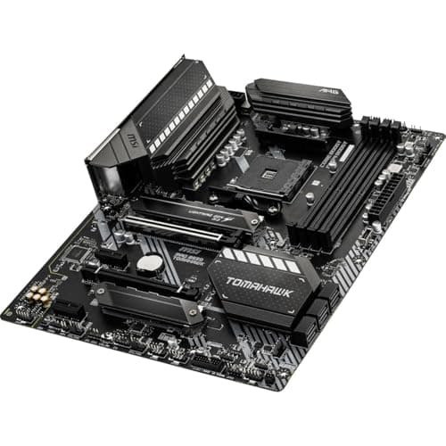 msi MAG B550 TOMAHAWK Gaming Motherboard (AMD AM4, DDR4, PCIe 4.0, SATA 6Gb/s, M.2, USB 3.2 Gen 2, HDMI/DP, ATX, AMD Ryzen 5000 Series processors)