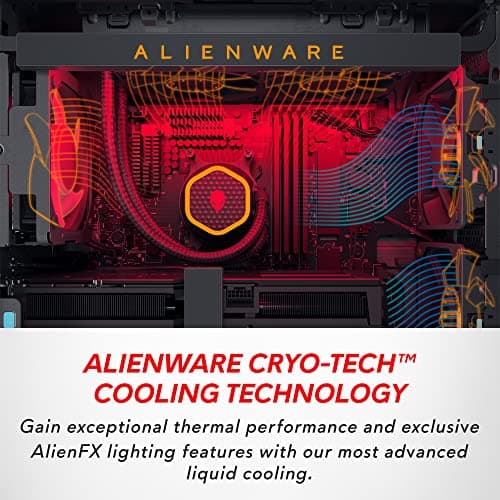 Alienware Aurora R15 Gaming Desktop - AMD Ryzen 9 7900X, 32GB DDR5 RAM, 1TB SSD+2TB HDD, NVIDIA GeForce RTX 4080 16GB GDDR6X, Windows 11 Home, Premium Support & Dell Migrate - Black