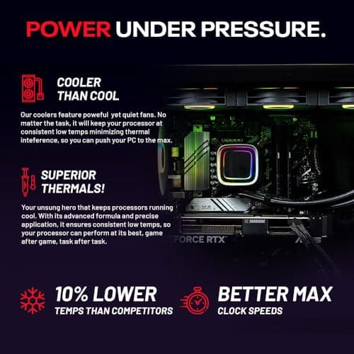 Skytech Rampage Gaming PC Desktop, Ryzen 7 9700X 3.8 GHz (5.5GHz Turbo Boost), NVIDIA RTX 5070 Ti 16GB GDDR7, 1TB Gen4 SSD, 32GB DDR5 RAM 5600 RGB, 850W Gold PSU, 360mm ARGB AIO, Wi-Fi, Win 11