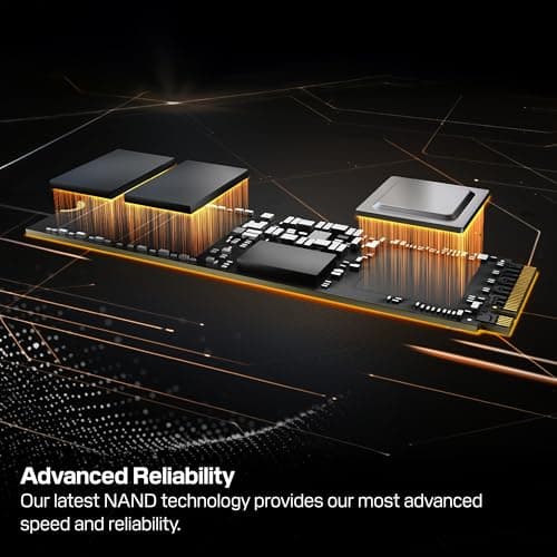 WD_BLACK 2TB SN8100 NVMe SSD Internal Solid State Drive - Gen 5 PCIe 5.0x4, M.2 2280, Seq. Read Speeds Up to 14,900 MB/s, Best for AI Applications, Gaming, and Video Editing - WDS200T1X0M