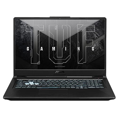 ASUS TUF F17 Gaming Laptop, 17.3" 144Hz FHD IPS-Type Display, Intel Core i5-11400H Processor, GeForce RTX 3050, 8GB DDR4 RAM, 512GB PCIe SSD, Wi-Fi 6, Windows 11 Home, FX706HCB-ES51,Graphite Black