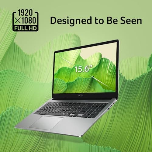 Acer 315 15.6" Chromebook Intel Celeron N4500 1.1GHz 4GB RAM 64GB Flash Chrome OS (Renewed)