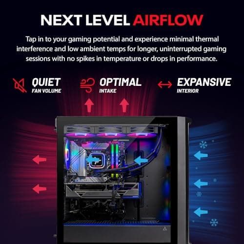 Skytech Gaming Legacy 4 Desktop PC, Ultra 9 285K 3.7 GHz(5.7 GHz Turbo), NVIDIA RTX 5080 16GB, Z890 Board, 2TB Gen4 NVMe SSD, 64GB DDR5 RAM 6000, 1000W Gold ATX 3 PSU, 420mm ARGB AIO, Wi-Fi, Win 11