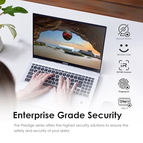 MSI Prestige A16 AI+ (2024) 16” QHD+ Business Laptop: AMD Ryzen AI 9-365, Radeon Graphics, 32GB LPDDR5x, 1TB NVMe SSD, Type-C, WiFi 7, Win 11 Home: Urban Silver A3HMG-016US