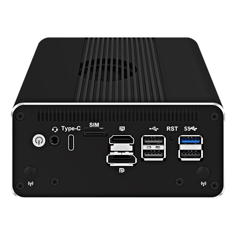 CWWK Intel Alder Lake N100(4C/4T Up to 3.4GHz)/N305(8C/8T Up to 3.8GHz) Dual SFP+10GbE Mini PC|4xIntel I226-V 2.5GbE |DDR5 Memory|PCI-E x4|HDMI+DP+Type-C (10 Gigabit N100, No RAM No SSD)