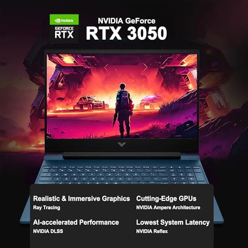 HP Victus 15.6" FHD 144Hz IPS Gaming Laptop, Intel 12th Gen Core i5-12450H, GeForce RTX3050, 32GB RAM, 1TB SSD, Backlit Keyboard, WiFi 6, TNR HD Camera, Dual Fan Cooling, Windows 11 w/ICP Accessory