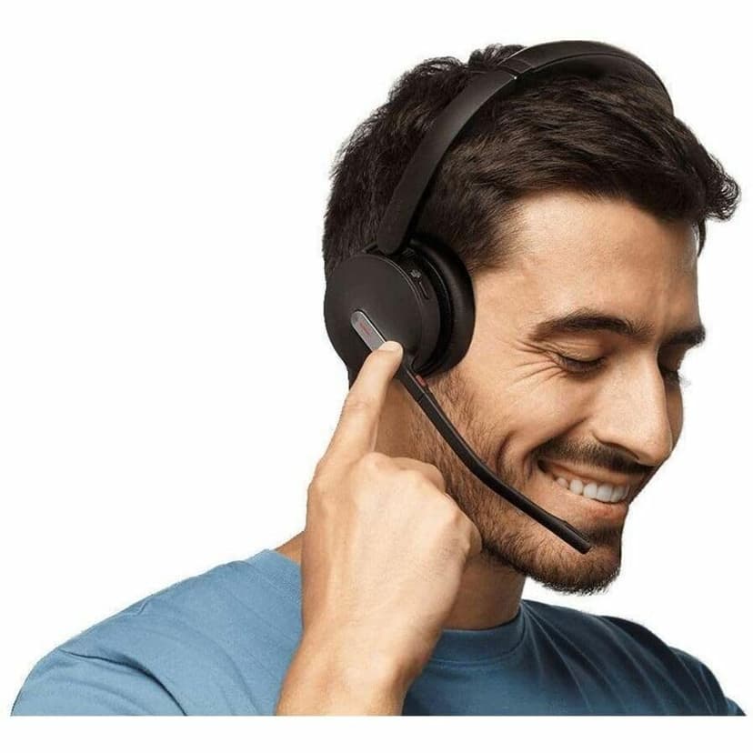 Yealink BH70 UC Wireless Bluetooth Headset with Microphone for Work, up to 35h Talking Battery, Teams UC Compatible Headsets for Computer Mobile, 147g Lightweight Headphone for Open Office 50m Range