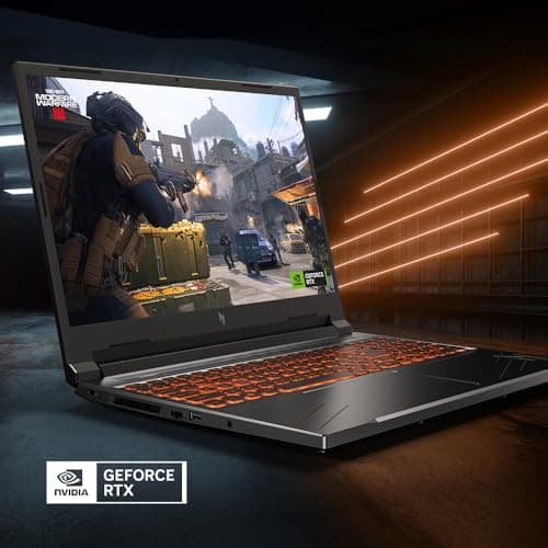 acer Nitro V Gaming Laptop | AMD Ryzen 7 8845HS Octa-Core AI Capable Processor | NVIDIA GeForce RTX 4060 GPU | 16" WUXGA IPS 165Hz Display | 16GB DDR5 | 1TB Gen 4 SSD | Wi-Fi 6E | ANV16-41-R5J0