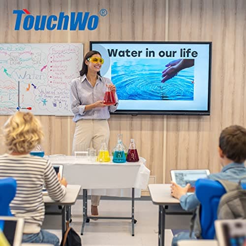 43 inch Interactive Touchscreen Monitor, Smart Board with 16:9 Display 1080P, Win-10 Electronic Whiteboard Touchscreen PC for Office and Classroom, Core i7 RAM 8G & ROM 256G