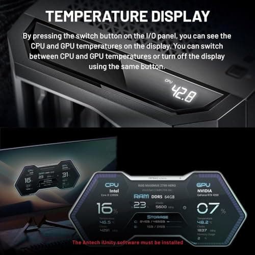 Skytech Gaming Legacy 4 Desktop PC, Ryzen 7 9800X3D 4.7 GHz (5.2 GHz), AMD RX 7900XTX 24GB, X670 Board, 2TB Gen4 NVMe SSD, 32GB DDR5 RAM 6000 RGB, 1000W Gold ATX 3 PSU, 360mm ARGB AIO, Wi-Fi, Win 11