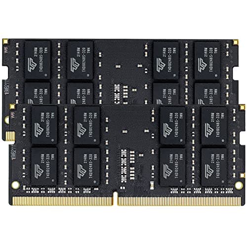 Timetec 64GB KIT(2x32GB) DDR4 3200MHz PC4-25600 Non-ECC Unbuffered 1.2V CL22 2Rx8 Dual Rank 260 Pin SODIMM Compatible with AMD and Intel Gaming Laptop Notebook PC Computer Memory RAM Module Upgrade