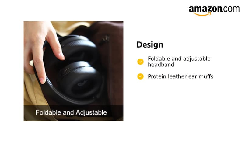 RUNOLIM Hybrid Active Noise Cancelling Headphones, Wireless Over Ear Bluetooth Headphones with Microphone, 70H Playtime, Foldable Headphone with HiFi Audio, Deep Bass for Home Travel Office