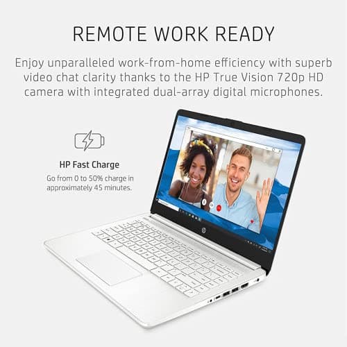 HP 2023 14 Laptop 14" FHD Display, 16GB RAM, 1TB SSD, AMD Ryzen 3 Processor Upto 3.5GHz, Type-C, HDMI, Fast Charge, 10 Hrs Long Battery Life, Windows 11 (Renewed)